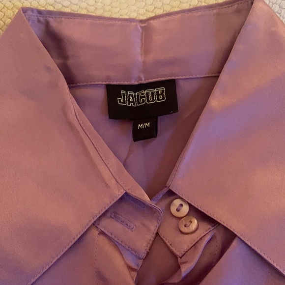 Dusty pink satin top - Picture 2 of 2